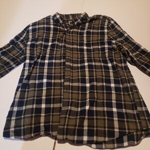 Men's plaid St. John's Bay button dress shirt size 2xl